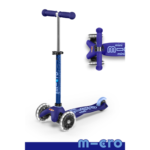 Micro Kickboard Mini Deluxe LED Scooter