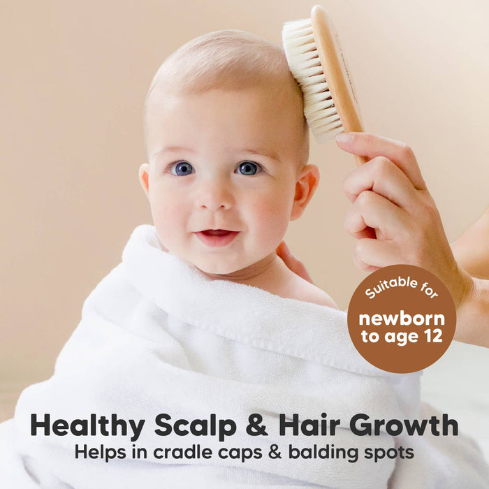 KeaBabies Baby Hair Brush