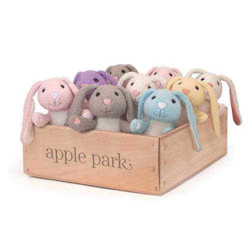 Apple Park Fuzzy Bunny Plush — Enlightened Baby