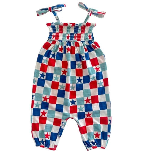 SIIX Organic Smocked Jumpsuit