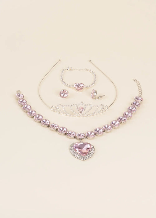 Coco Village Role Play Heart Princess Jewelry Set – Pink
