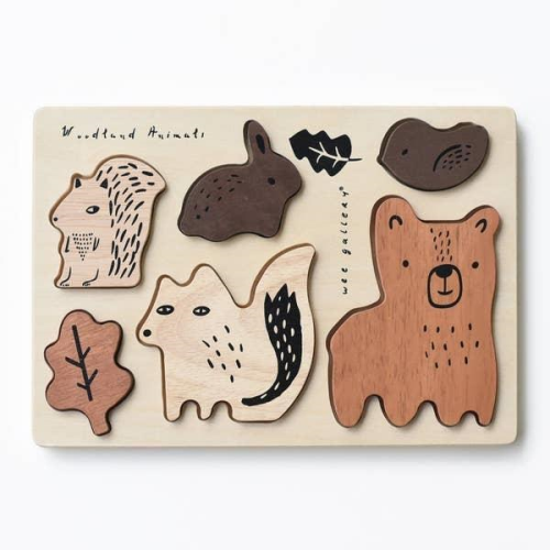 Wee Gallery Wooden Tray Puzzle