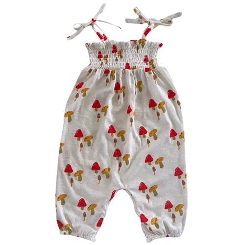 SIIX Organic Smocked Jumpsuit