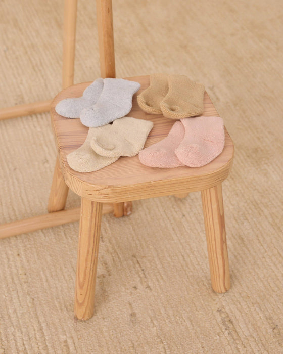 Quincy Mae Fuzzy Socks Ivory
