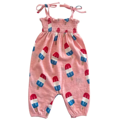 SIIX Organic Smocked Jumpsuit