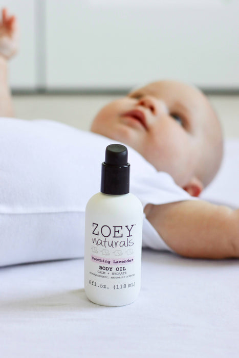 Zoey Naturals Soothing Lavender Body Oil - 4oz