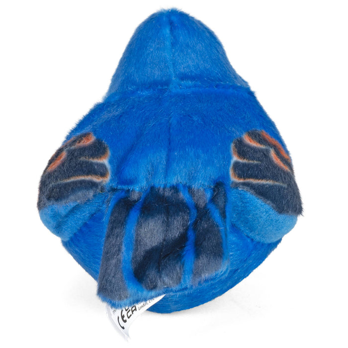 Audubon II Blue Grosbeak Stuffed Animal W Sound 5.5"