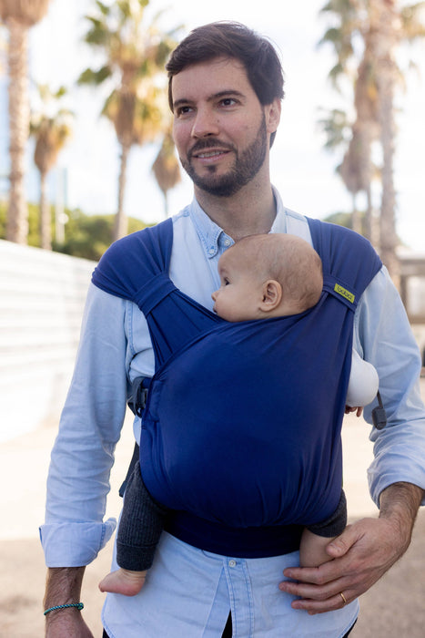 Boba Bliss Baby Carrier in Navy Blue