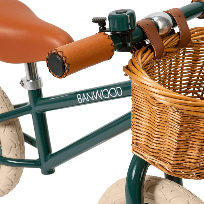 BANWOOD BALANCE BIKE FIRST GO VINTAGE - GREEN