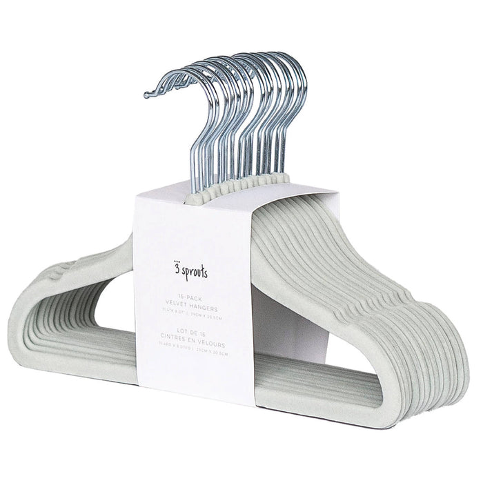 Kids & Baby Velvet Hangers (2 Packs of 15)