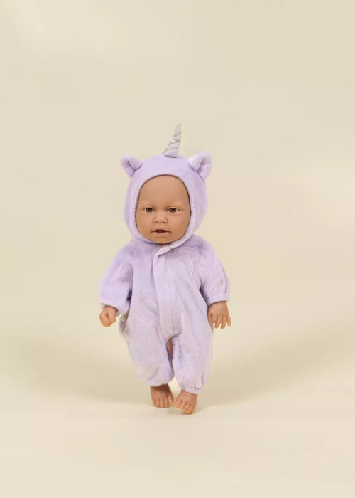 Coco Village CocoTiny 10" (26 cm) Baby Play Doll Clothing Set | Unicorn