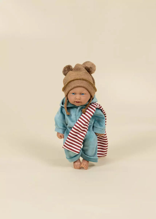 Coco Village CocoTiny 10" (26 cm) Baby Play Doll Clothing Set | Warm Winter