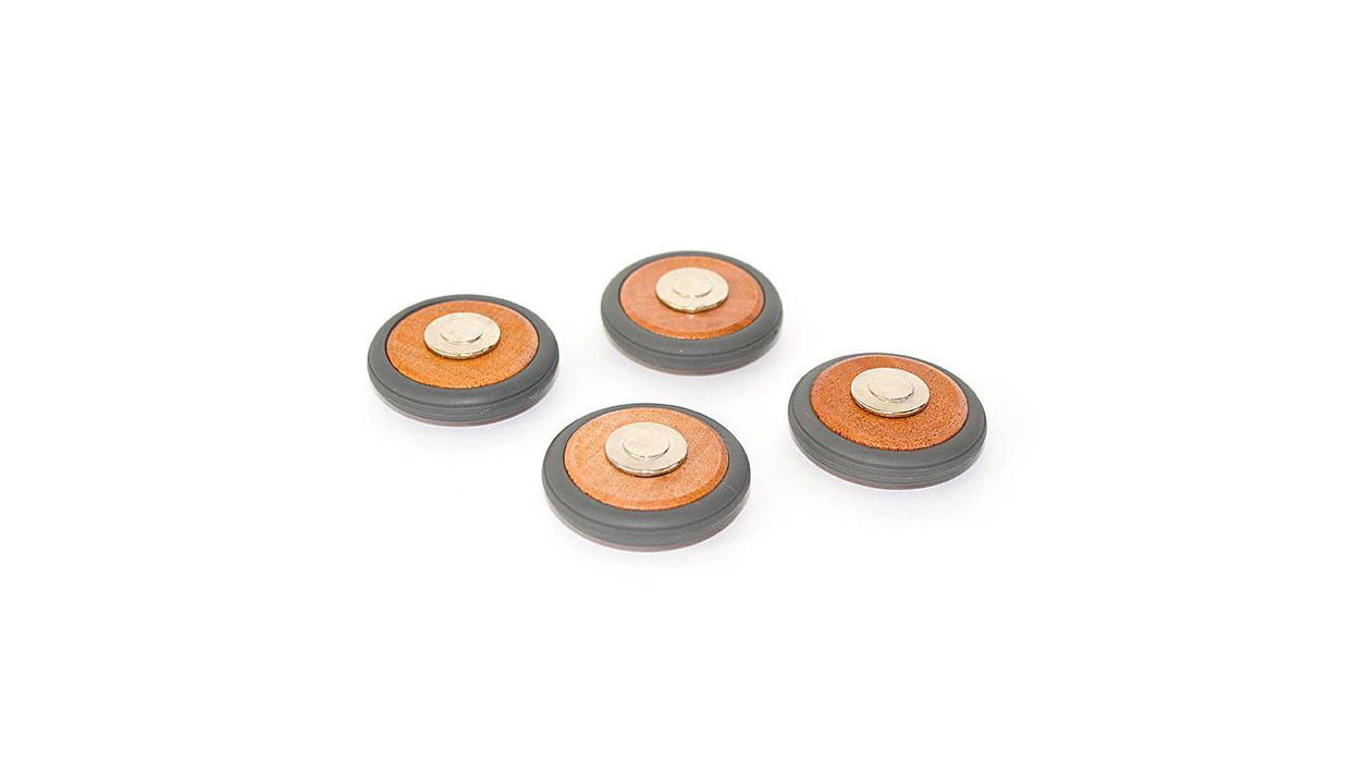 Tegu Magnetic Wooden Wheels 4-Pack