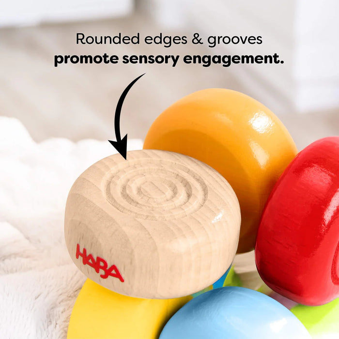 HABA Color Drops Wooden Grasping and Teething Toy