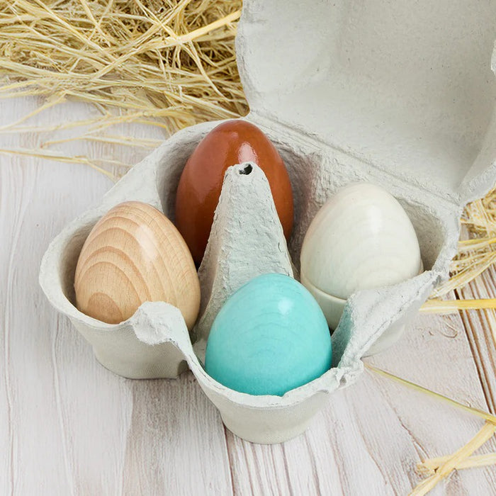 HABA Creative Play – Wooden Eggs Play Food Set