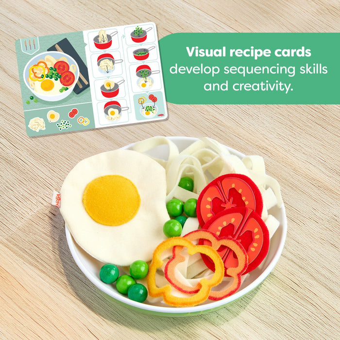 HABA Creative Play Fresh Box - Play Food Meal Kit