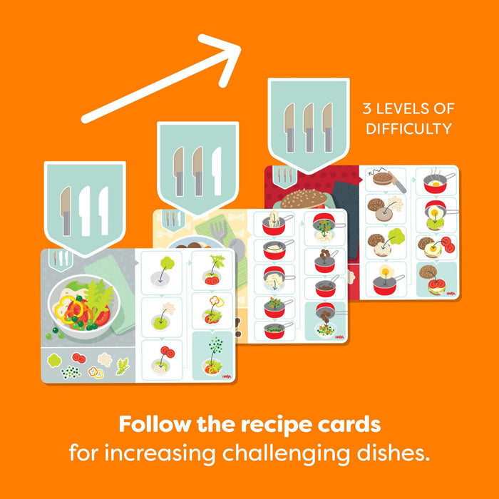 HABA Creative Play Fresh Box - Play Food Meal Kit