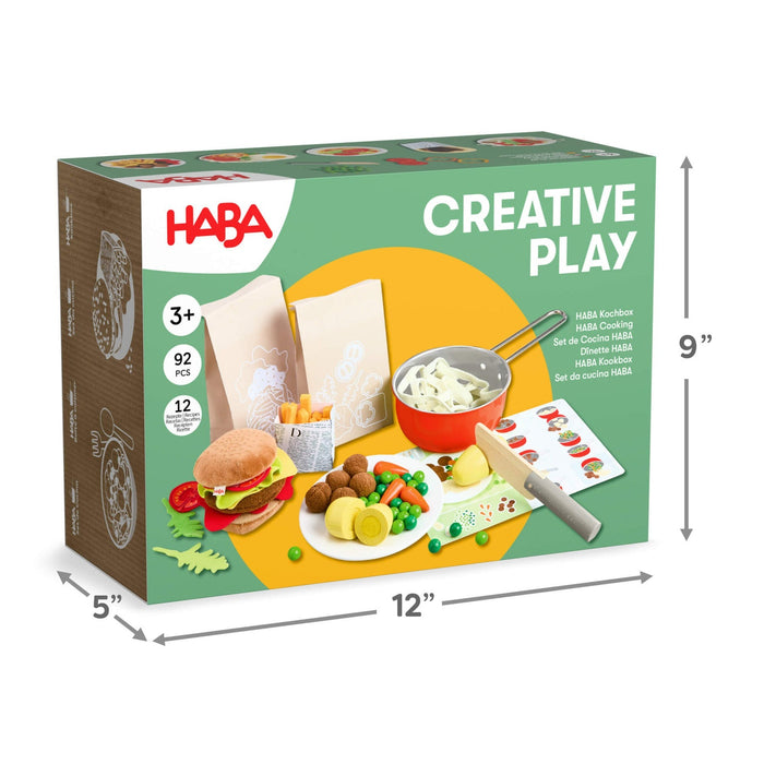 HABA Creative Play Fresh Box - Play Food Meal Kit