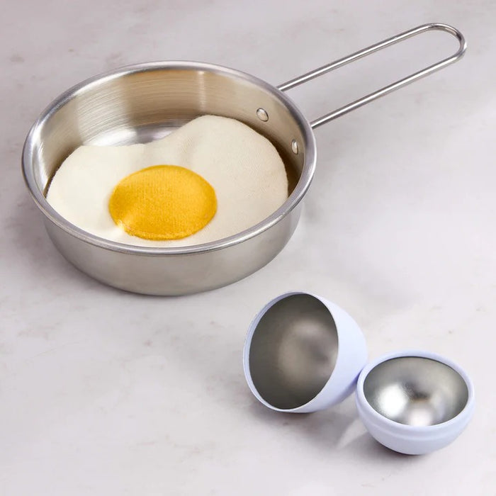 HABA Creative Play – Fried Egg and Pan Play Food Set