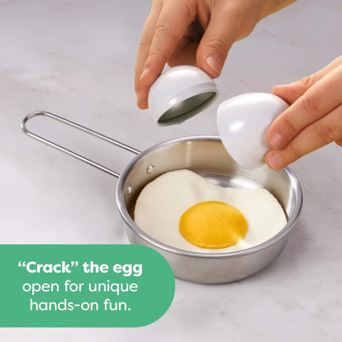 HABA Creative Play – Fried Egg and Pan Play Food Set