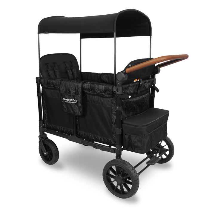 WonderFold W4 Luxe Quad Stroller Wagon