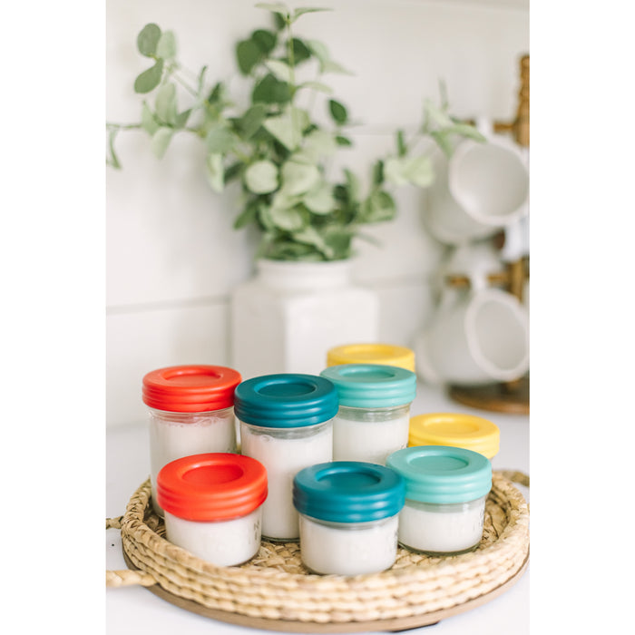 Mason Bottle Plastic Mason Jar Storage Lids, Single-Piece