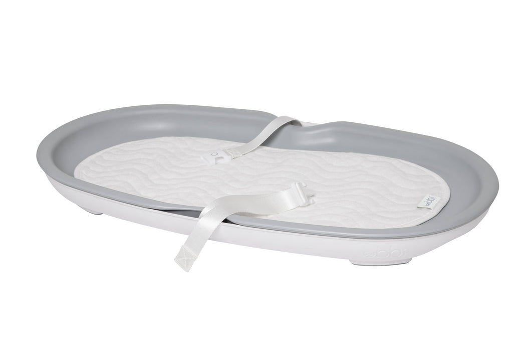 Ubbi Quilted Reusable Changing Pad Liners, Easy to Clean, White