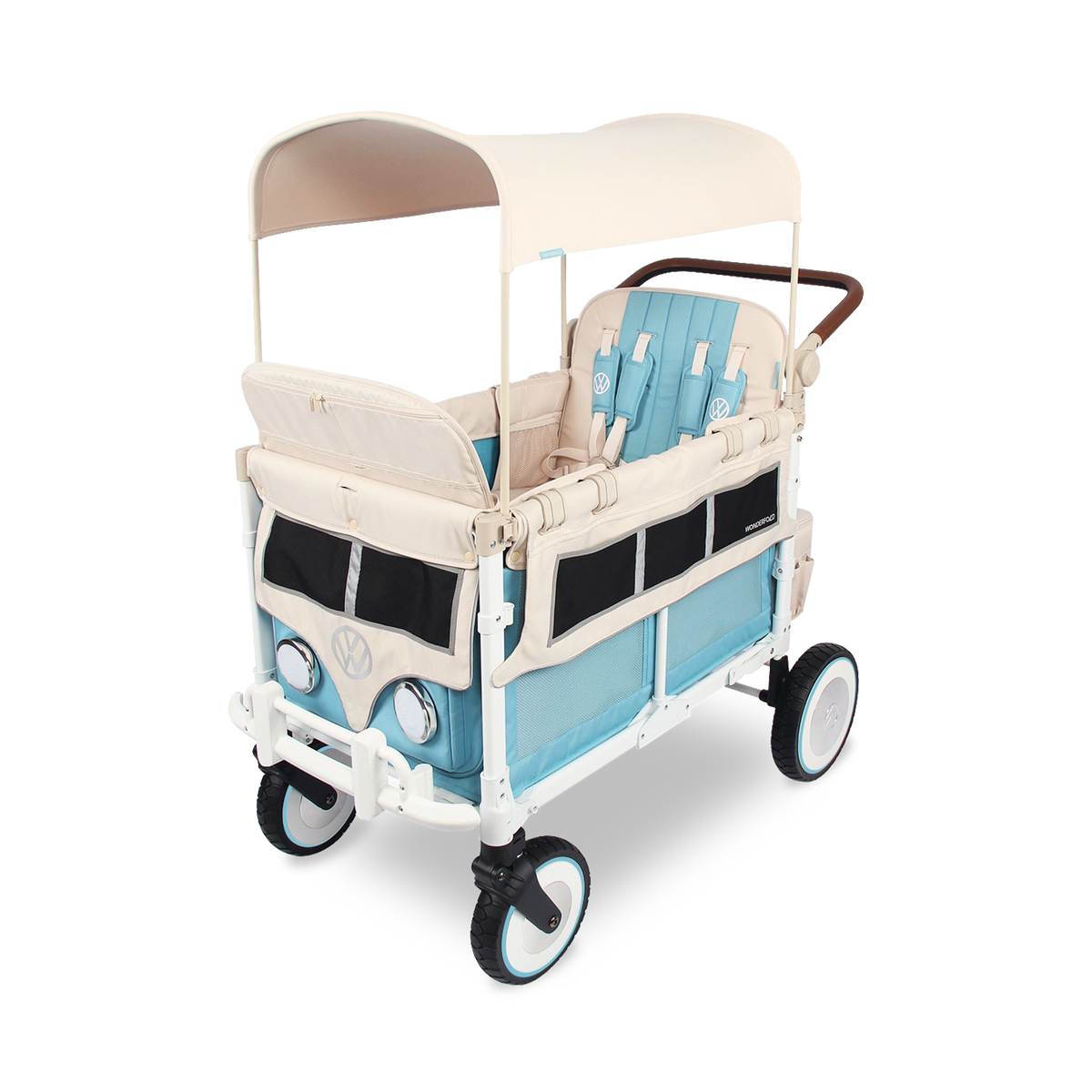 WonderFold VW4 Luxe Quad Stroller Wagon