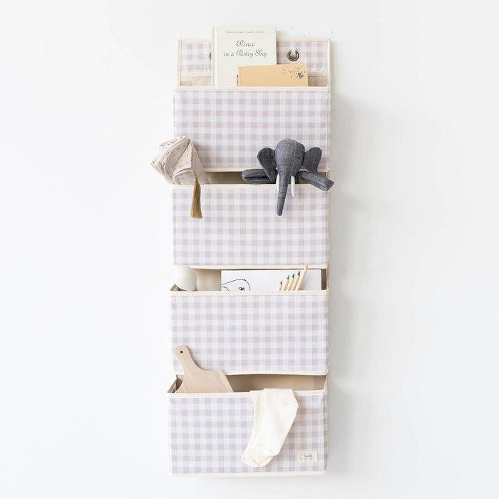 Recycled Fabric Over the Door Organizer for Nursery