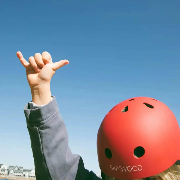 BANWOOD HELMET - RED (50-54 cm)