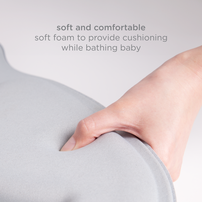Ubbi Gray Stingray Sink Bather