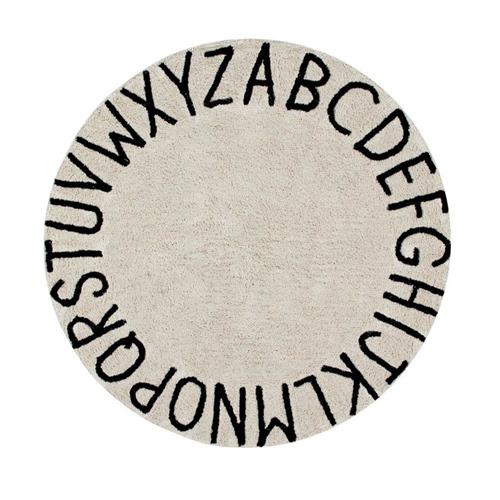 Lorena Canals ABC Round Washable Rug