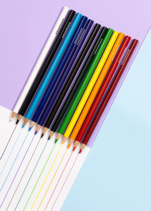 Coco Village Set of 12 Artist Colored Pencils