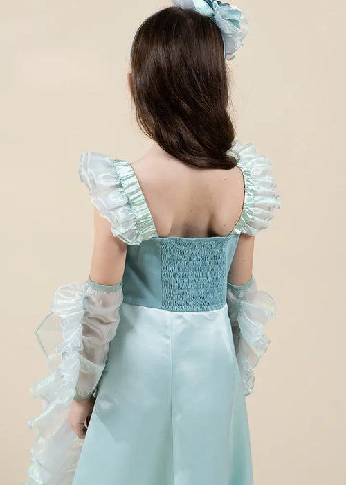 Coco Village Iridescent Mermaid Play Costume with Headband