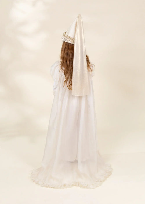 Coco Village Role Play Dress-Up Cream Long Sheer Cape
