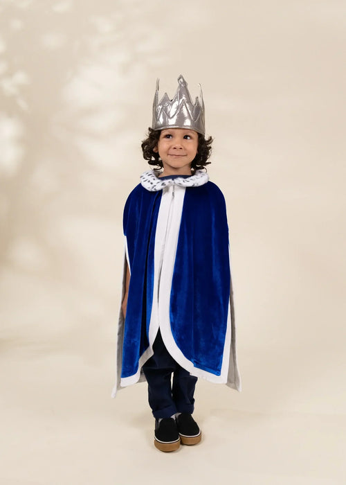 Coco Village Role Play Dress-Up King Cape with Crown