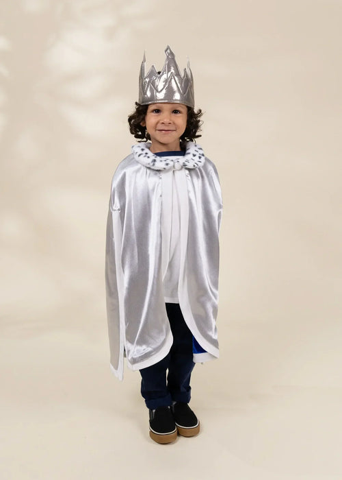 Coco Village Role Play Dress-Up King Cape with Crown
