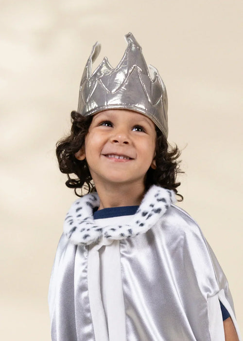 Coco Village Role Play Dress-Up King Cape with Crown