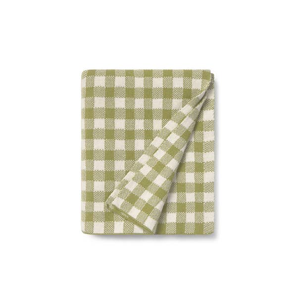 Lorena Canals Knitted Blanket - Vichy Matcha