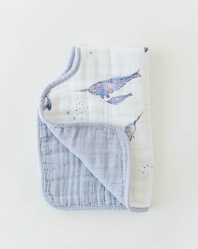 Little Unicorn Cotton Muslin Burp Cloth