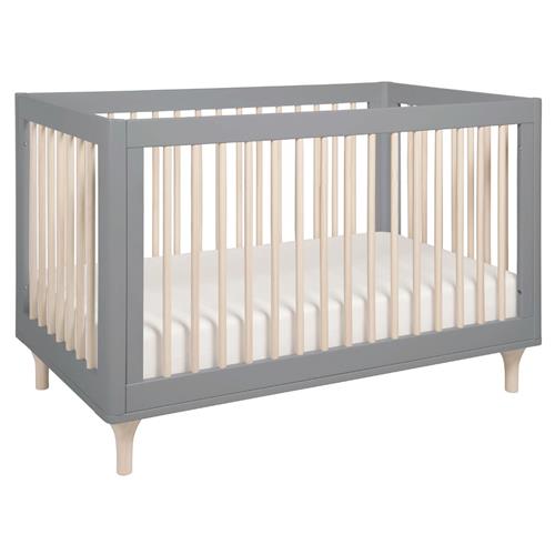 Babyletto Lolly 3-in-1 Convertible Crib with Toddler Bed Conversion Kit