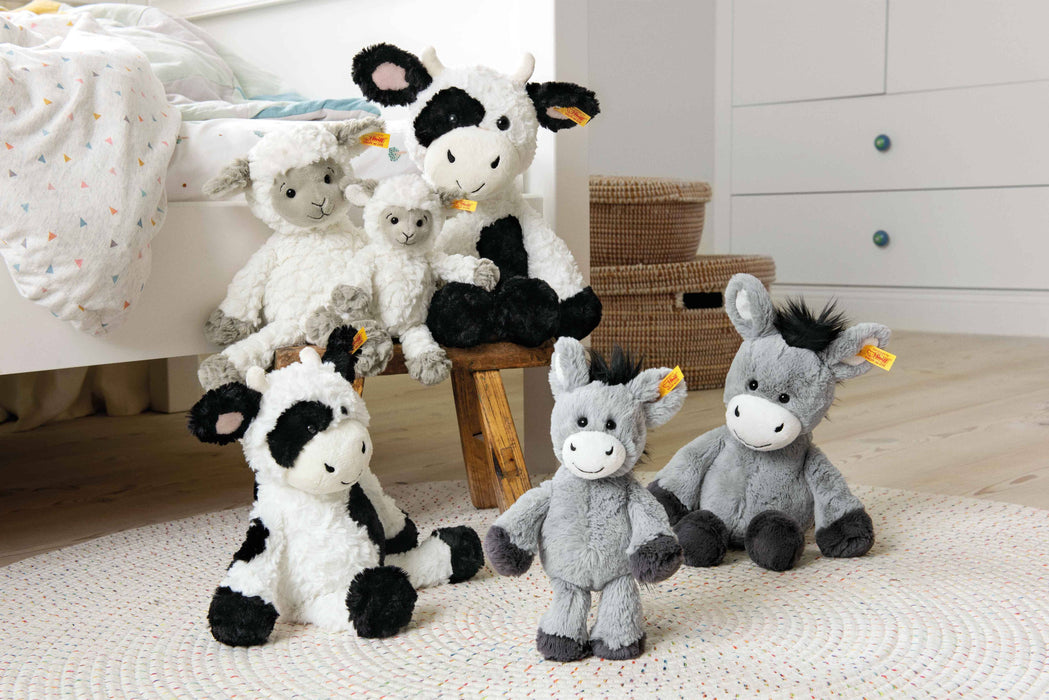 Steiff Lita Lamb Plush Animal Toy, 12 Inches