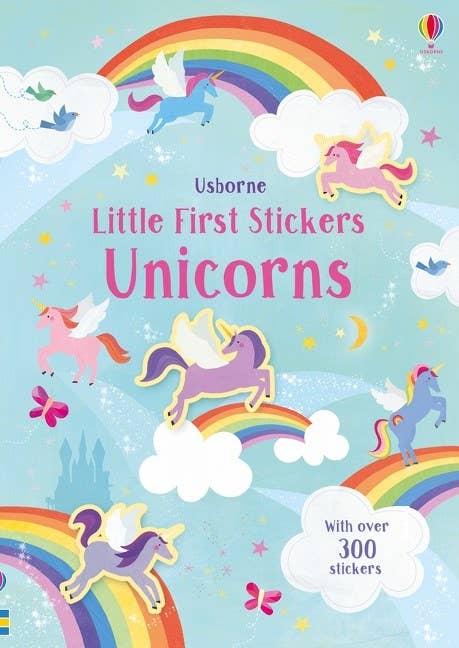 Little First Stickers Unicorns : Usborne