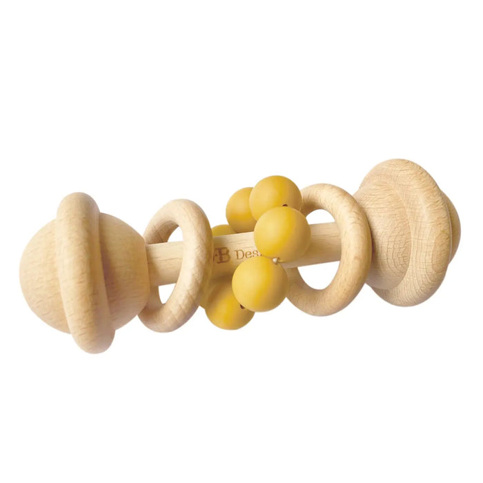 O.B. Designs Wooden Rattle Toy