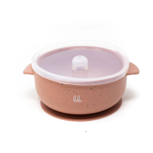 Baby Bar & Co Silicone Suction Bowls with Silicone Lid