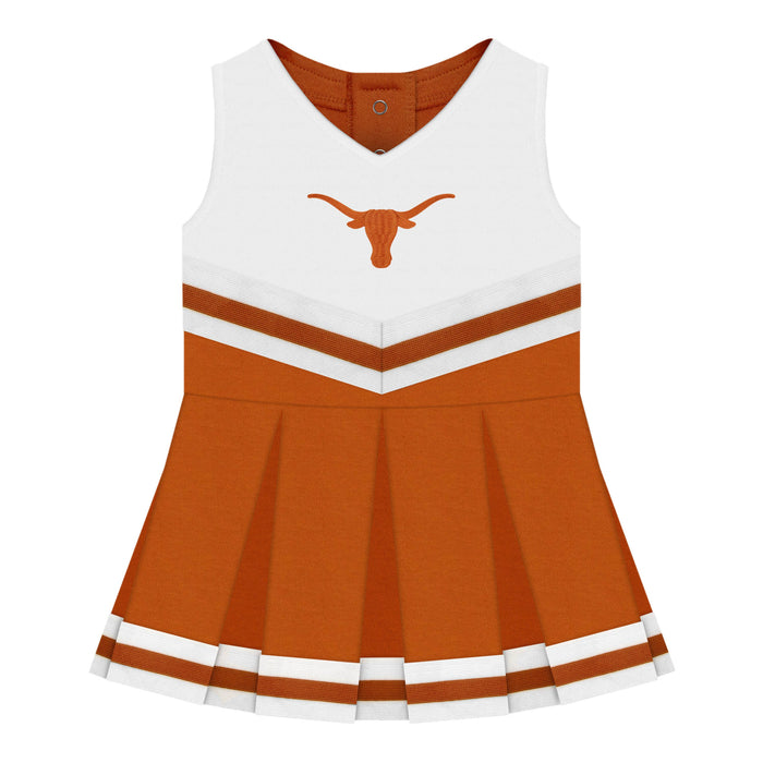 Texas Longhorns Infant Cheer Dress Bodysuit