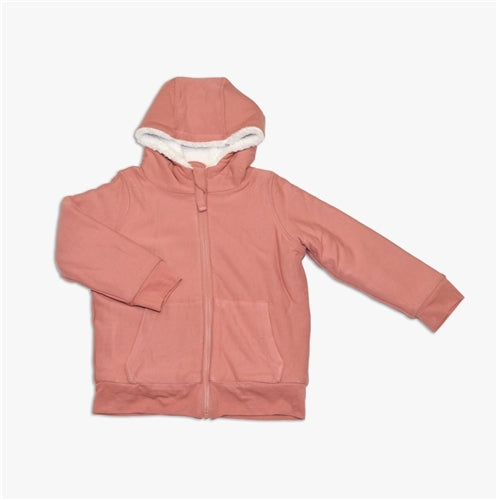 Silkberry Baby Fleece Zip Hoodie with Sherpa Lining