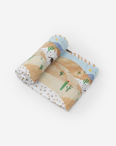 Little Unicorn Cotton Muslin Swaddle Blanket