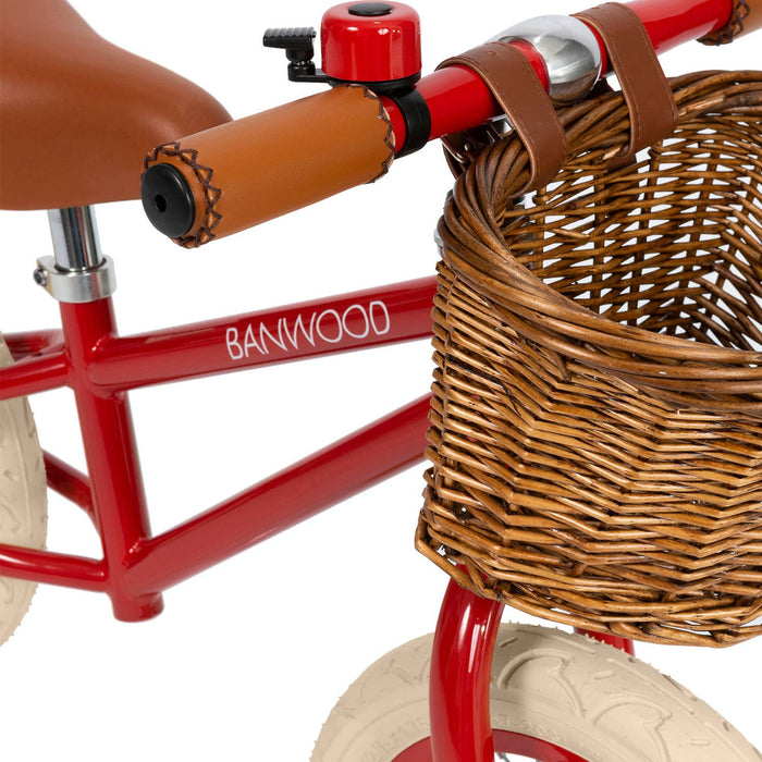 BANWOOD BALANCE BIKE FIRST GO VINTAGE - RED