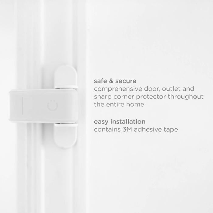 Ubbi Safety Bundle, 54 Piece Set - White